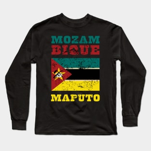 Flag of Mozambique Long Sleeve T-Shirt